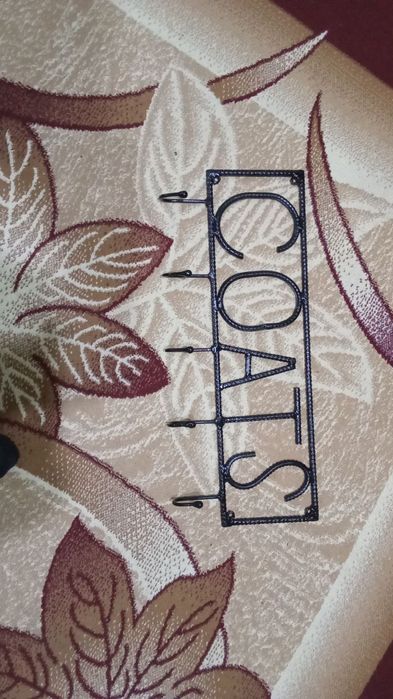 Вешалка ручная работа