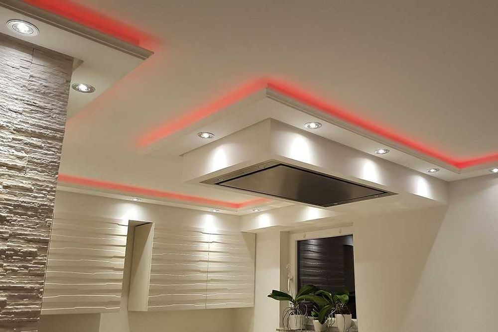 Scafa led si spot scafe decorative polistiren model LS 4
