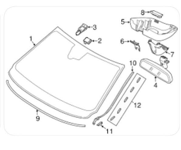Parbriz Volvo S60 – Original Volvo, Sigilat – Compatibil 2014–2017