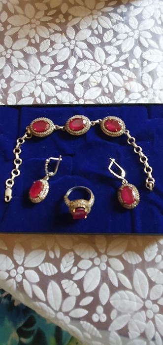 1  серебро, 2, 3, компл  из Индии,  бижутер США.