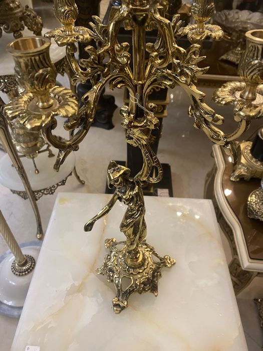 Set 2 sfesnice / bronz