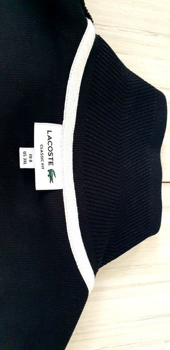 Lacoste Classic Fit  / 8 - 3XL НОВО! ОРИГИНАЛ! Мъжка Блуза с 3/4 Цип