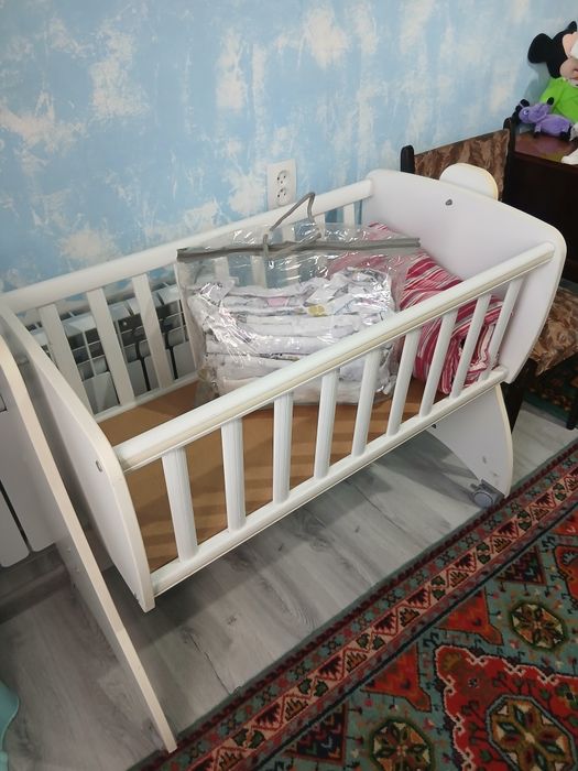 Детская кроватка люлька