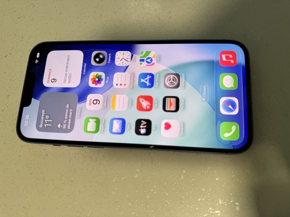 Iphone 14 plus blue 128 gb liber retea