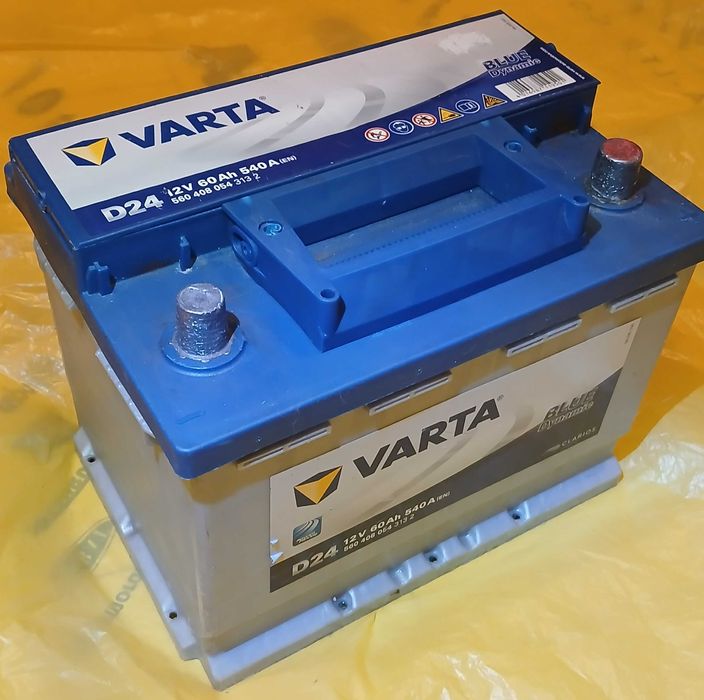 VARTA 60aH 540A - акумулатор.