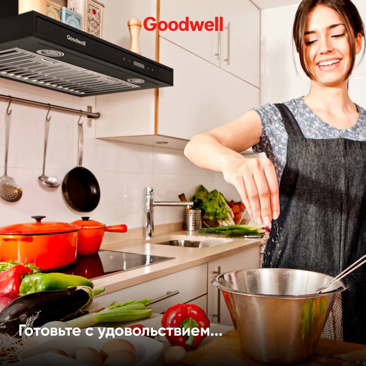 Goodwell вытяжка Модернизированного типа Модель : GWH6460BL Доставка