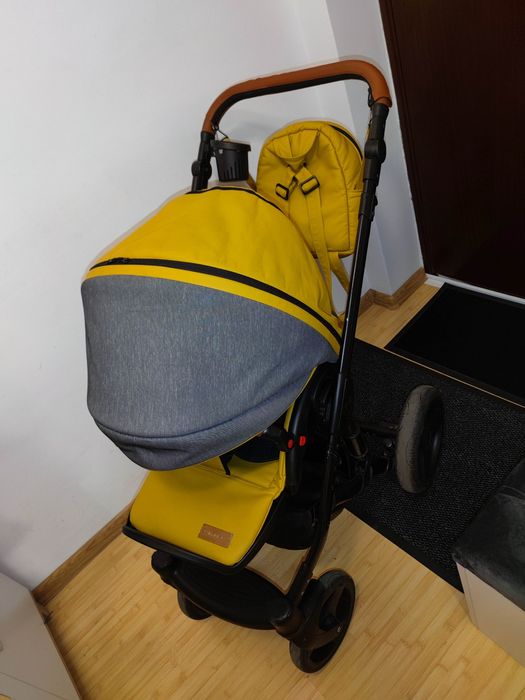 Vand carucior Krausman Nexxo Yellow 3 in 1