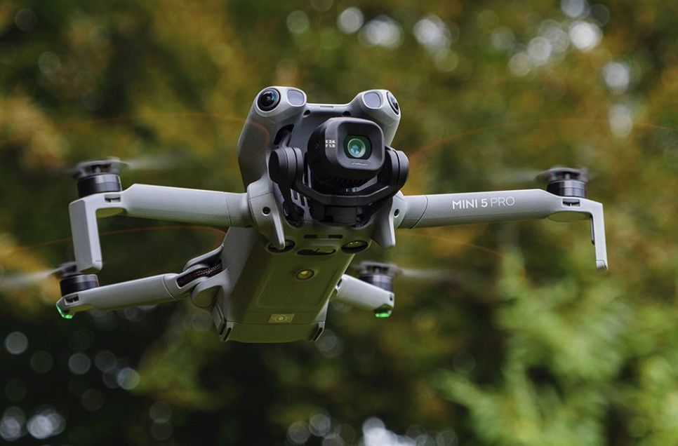DJI Mini 5 Pro дронымен кәсіби аэротүсірілім