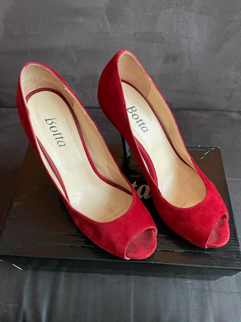Pantofi piele intoarsa Botta