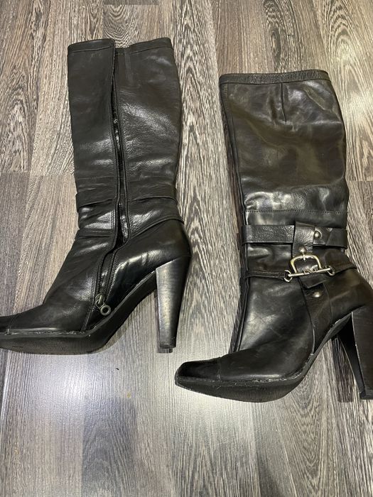 NURCASE Италянски  Ботуши 40 естественна кожа