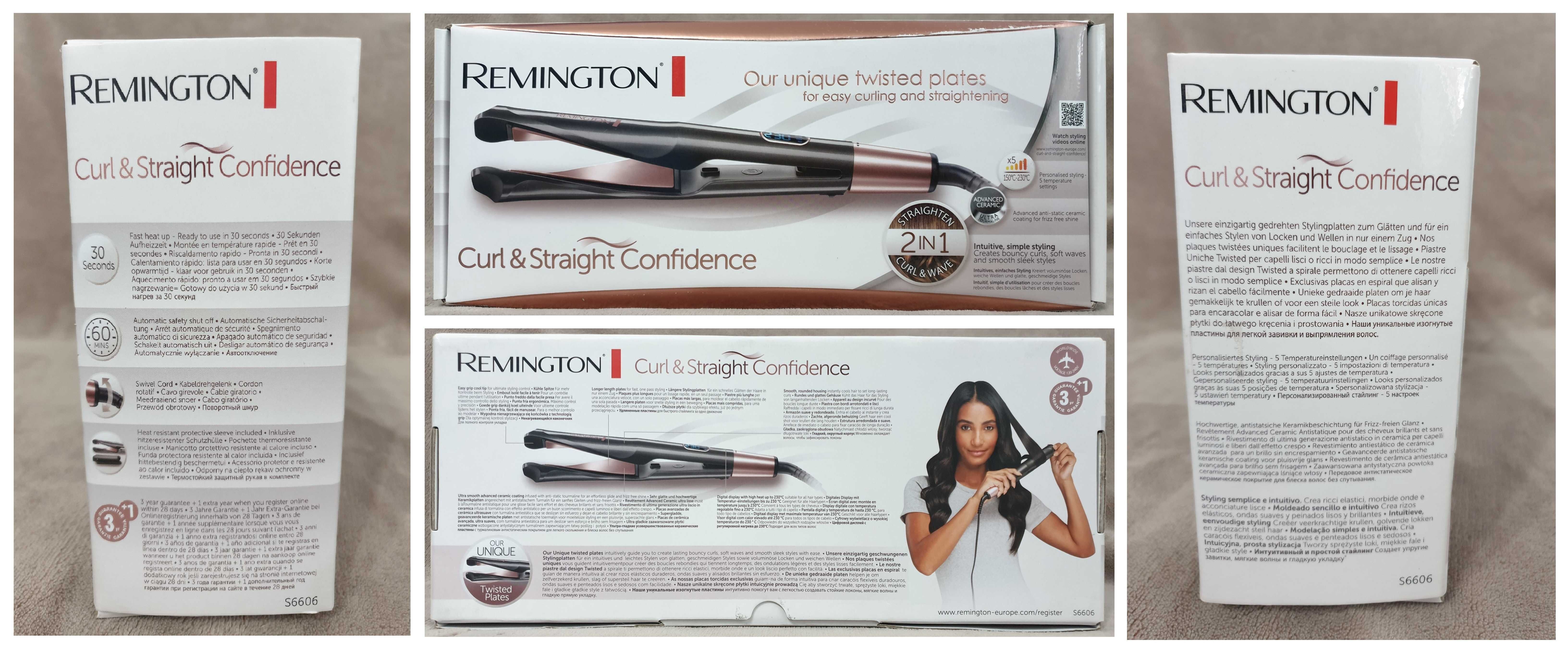 Placa Remington Curl & Confidence 2 in 1, S6606