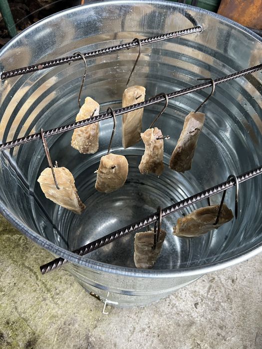 Afumatoare butoi zincat