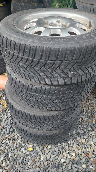Jante ALIAJ BMW +anvelope IARNA 205 55 R16