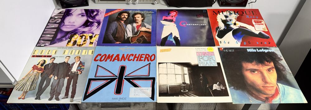 Colecție viniluri in engleză - selecții-viniluri in stare foarte bună