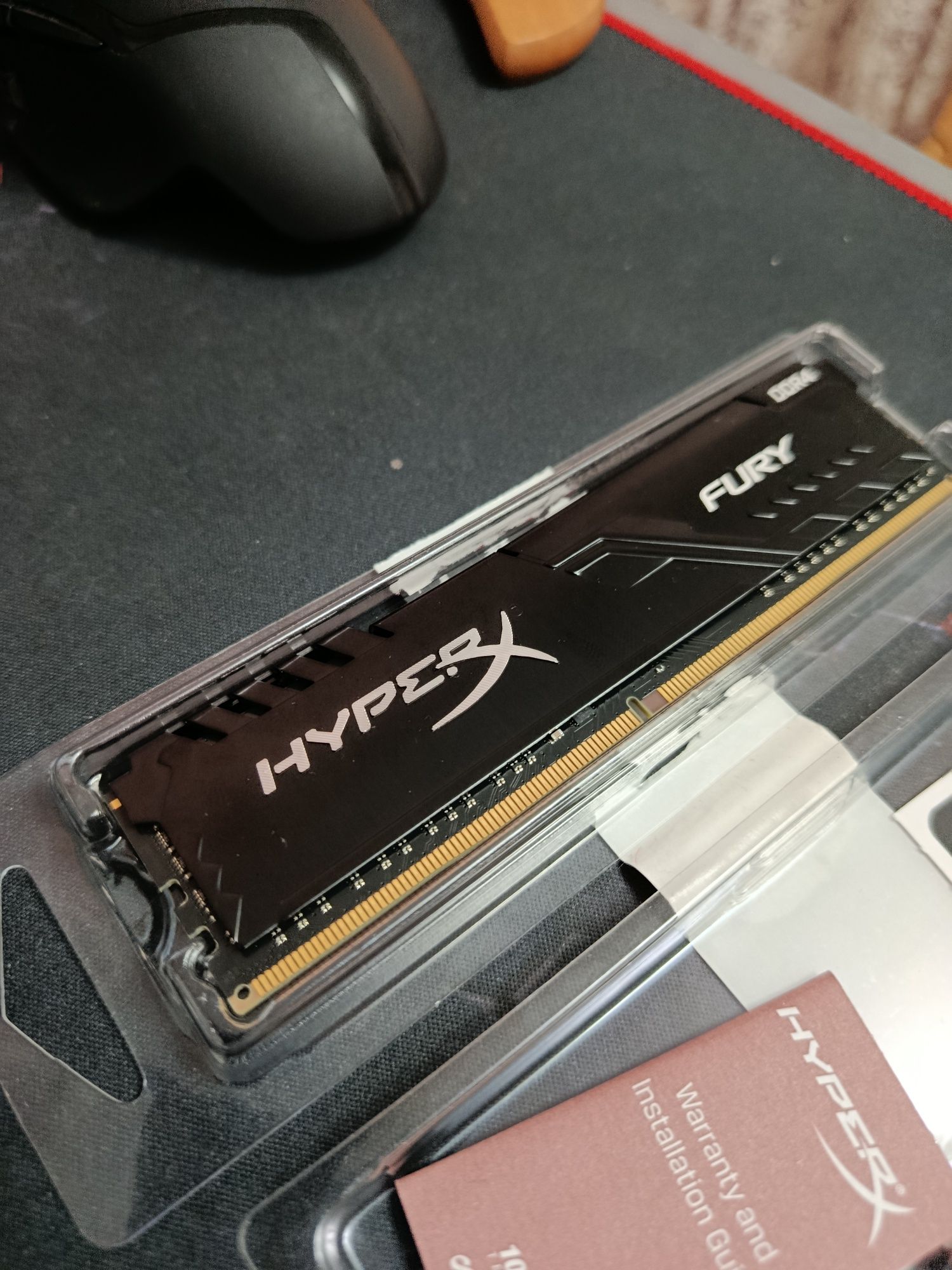 Memorie RAM DDR4 2400Mhz HyperX Fury 8GB CL15 HX424C15FB3/8 288-pin