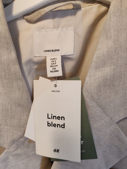 Sacou de Damă H&M Linen BLEND