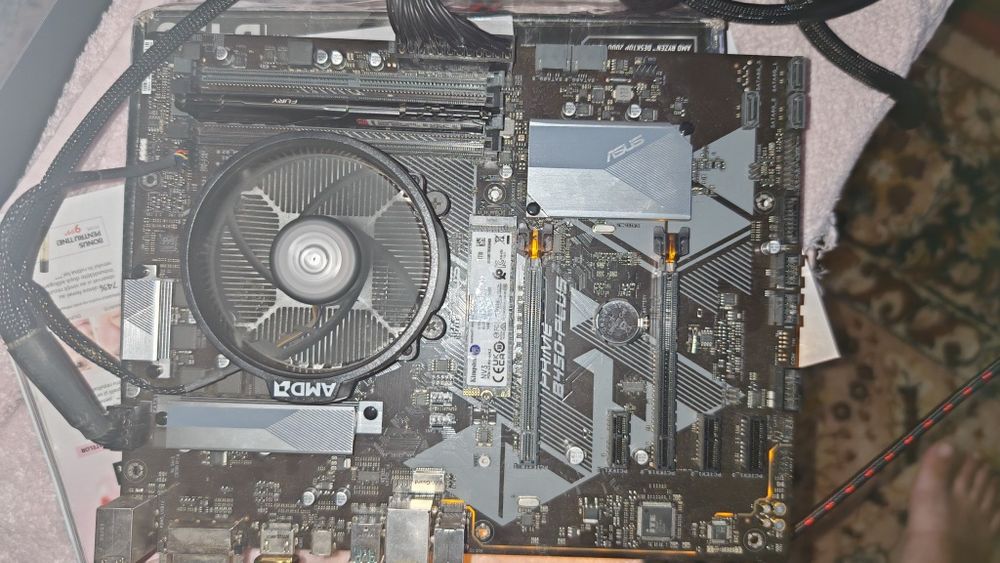 Kit Ryzen 3400G, Asus Prime B450 Plus, 16gb Ddr4 3200 Single