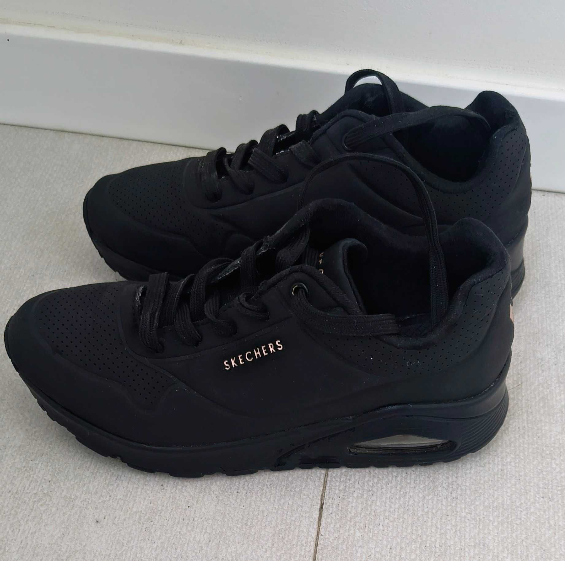 Маратонки Skechers черни, унисекс, 36 номер