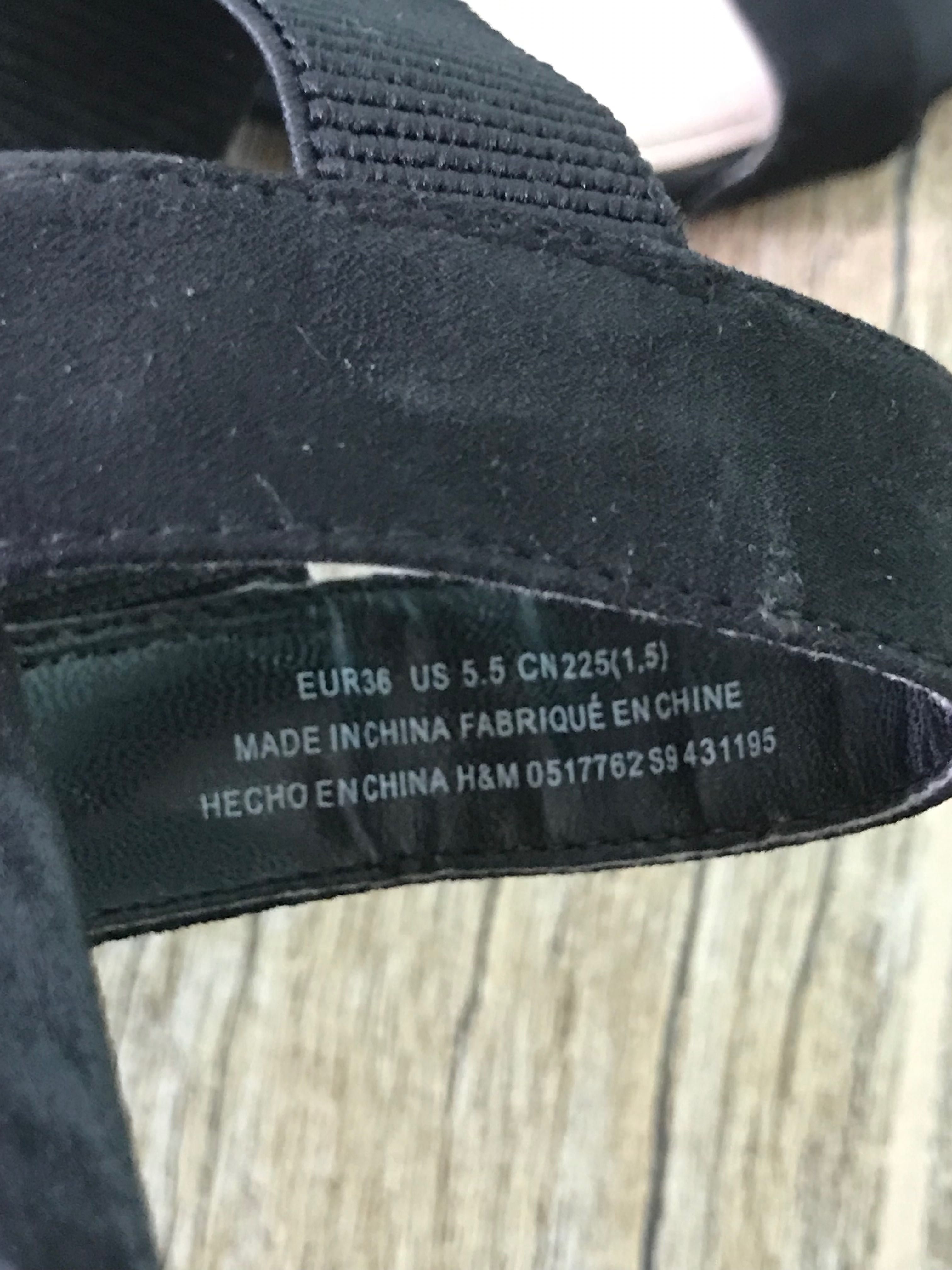 H&M Сандали на нисък ток