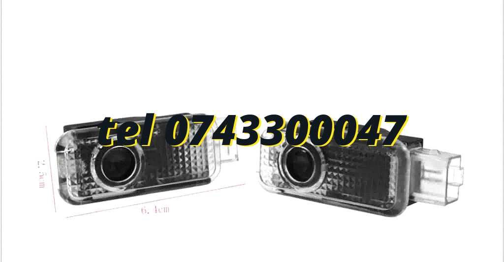 Set Proiectoare Logo Audi Lampi Led Portiera Usa Audi A3
