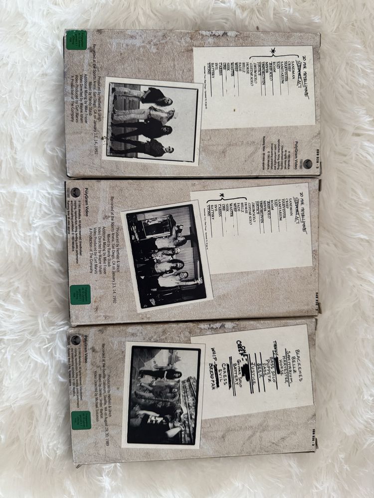 Metallica - Seattle 1989 San Diego 1992