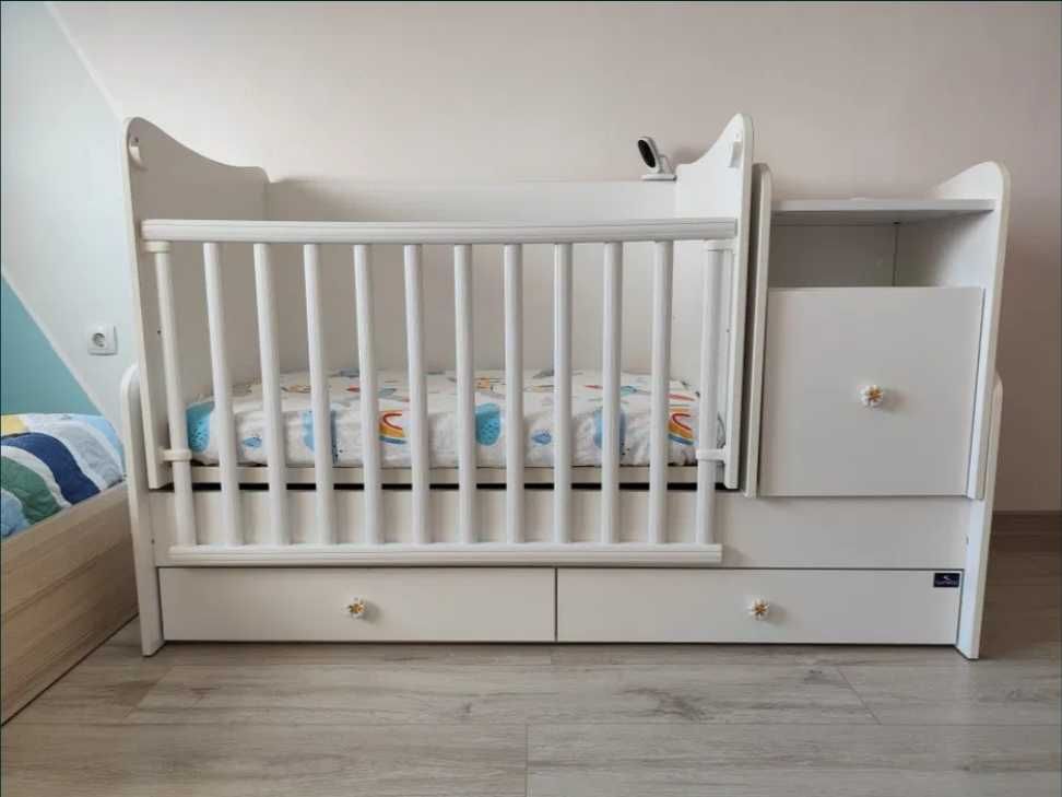 Бебешка кошара Lorreli 3в1 + матраци