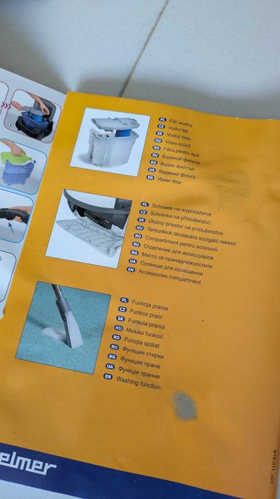 Zelmer AQUAWELT 919.0 ST - Прахосмукачка с воден филтър (1600W)