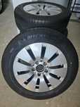 Genti + cauciucuri vara Michelin 205/60 R16in
