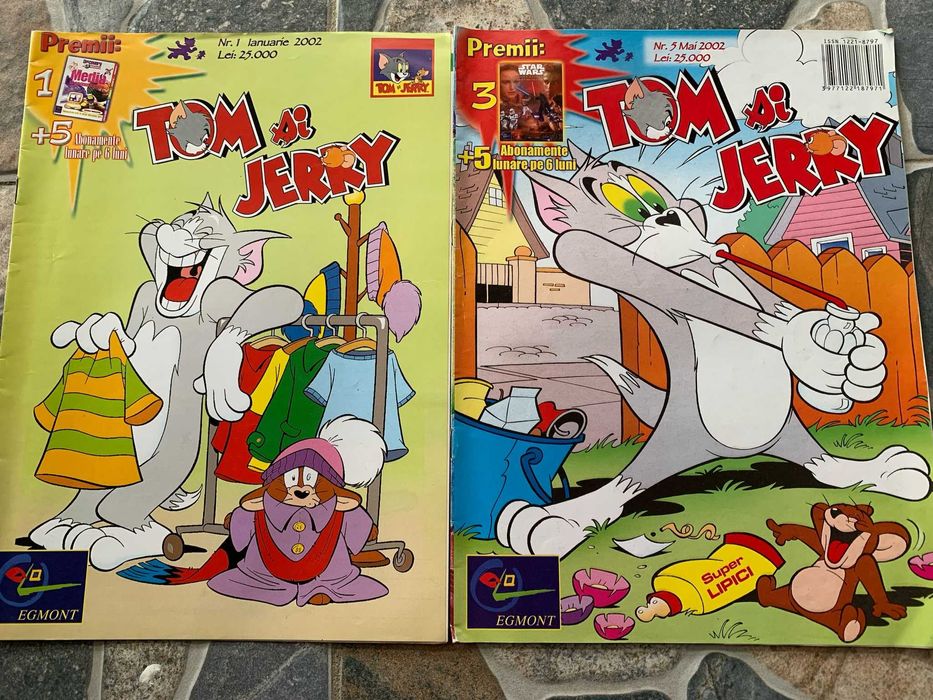De vanzare revista Tom si jerry in lb.romana nr.5 din anul 2000