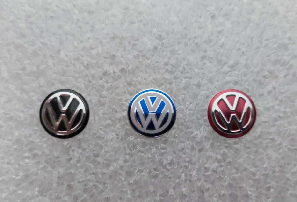 Sticker embleme sigle VW Volkswagen logo cheie aluminiu key