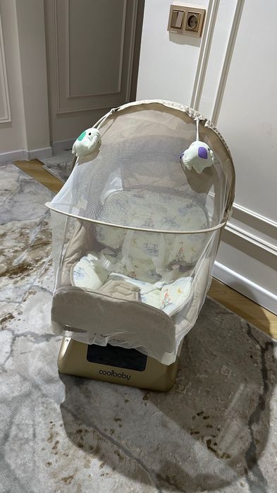 Электронная люлька качалка coolbaby