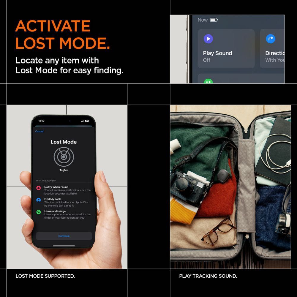 Spigen Bluetooth Tracker TagMe 1 Pack-тракер