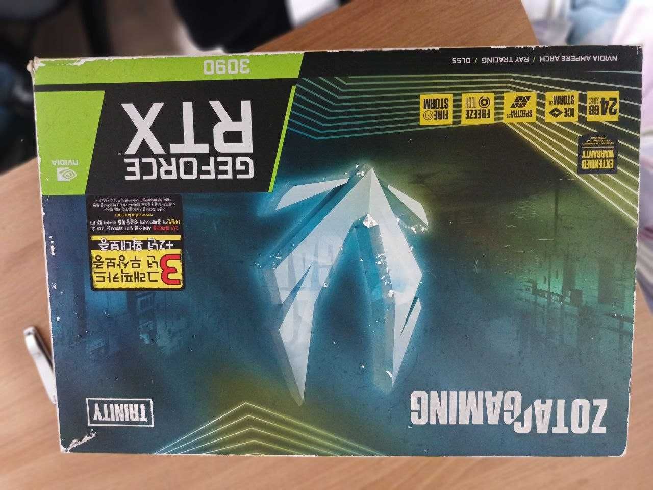 Сервер ИИ: процессор AMD EPYC 7551 + материнская плата ASROCK+RTX3090