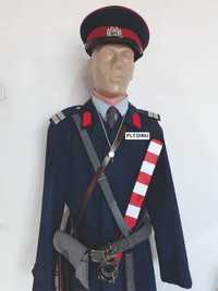 Manechin in haine de militie RSR (militian plt. Dinu) + accesorii