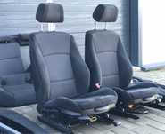Scaune interior recaro alcantara cu textil Bmw seria 3 E91 LCI 2010