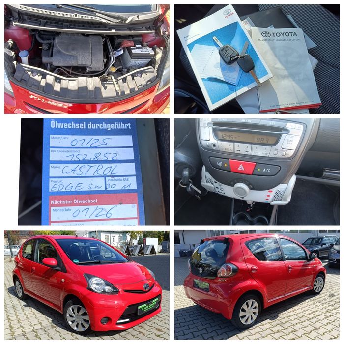 Toyota Aygo 2012 Motor 1.0 benzina Euro 5 Ac Functional
