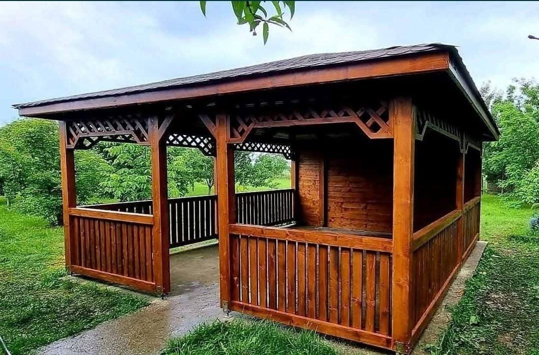 Foișoare și Terase din Lemn la Comandă – PROMO -15% în IUNIE!