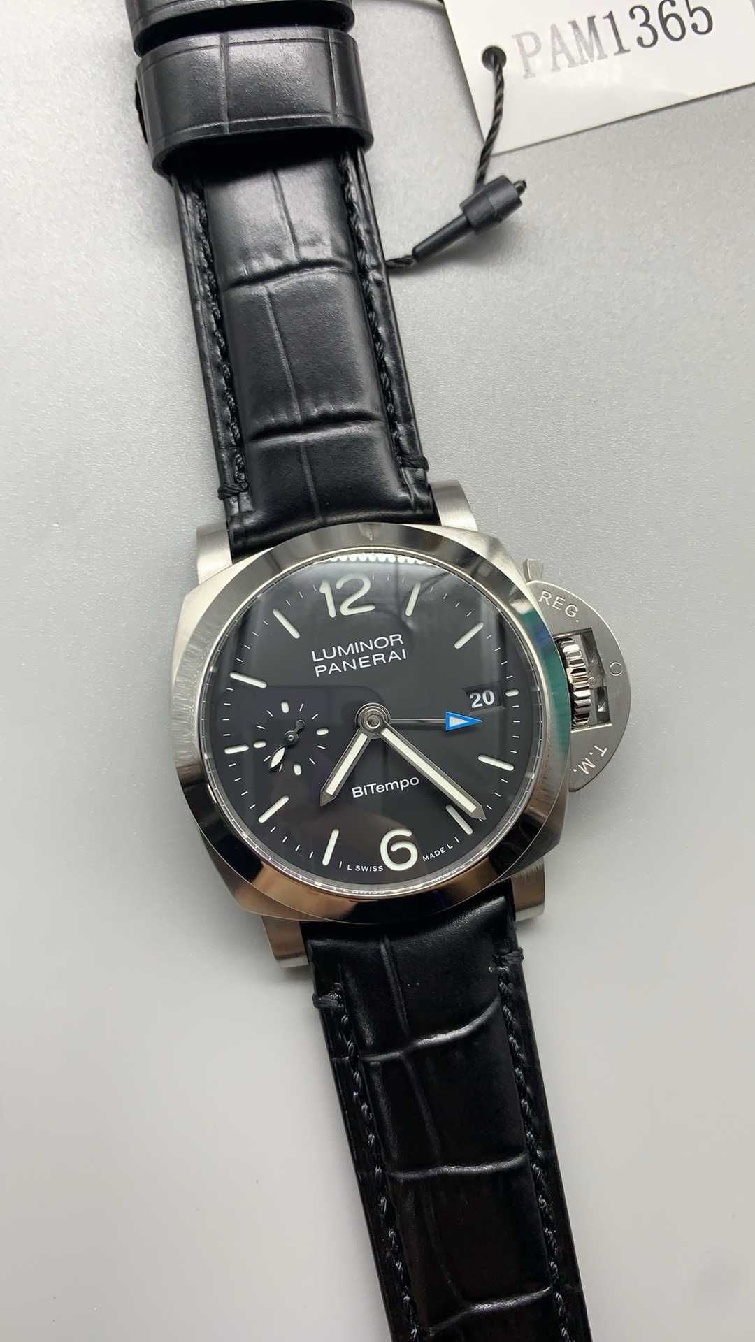 Panerai Luminor BiTempo / 2024 / 40 MM PAM01365 Черен