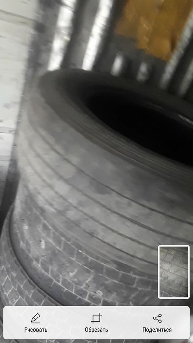 Продам автошину б/у размер 315/60/22.5