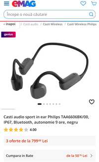 Casti în  ear philips