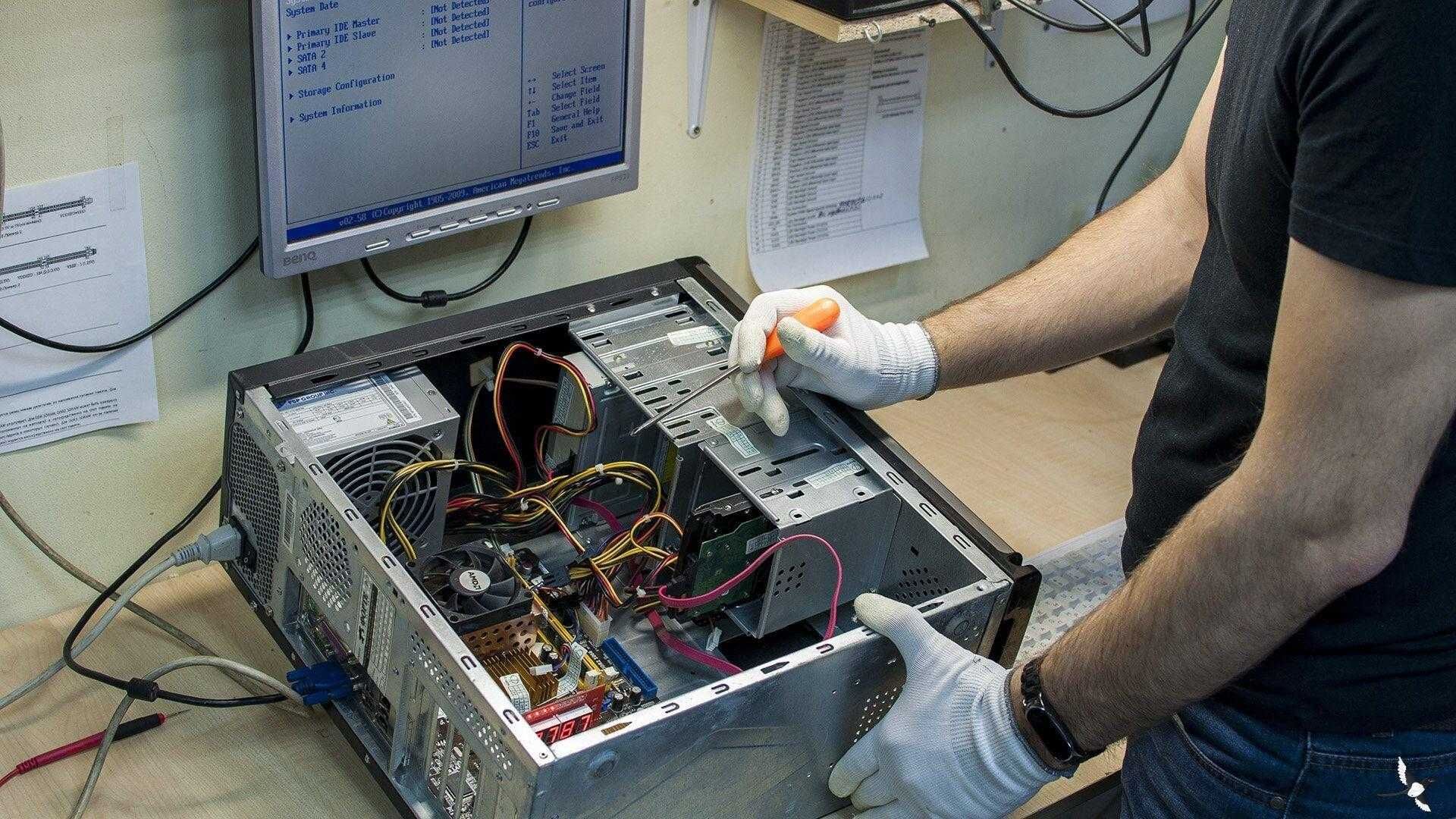 Ремонт ноутбуков и компьютеров. Установка Windows с сохранением данных