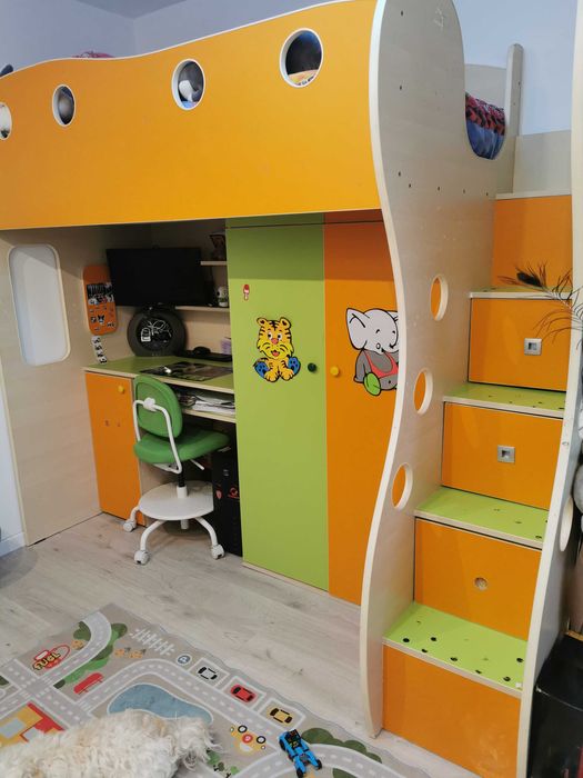 Vand pat/birou copii