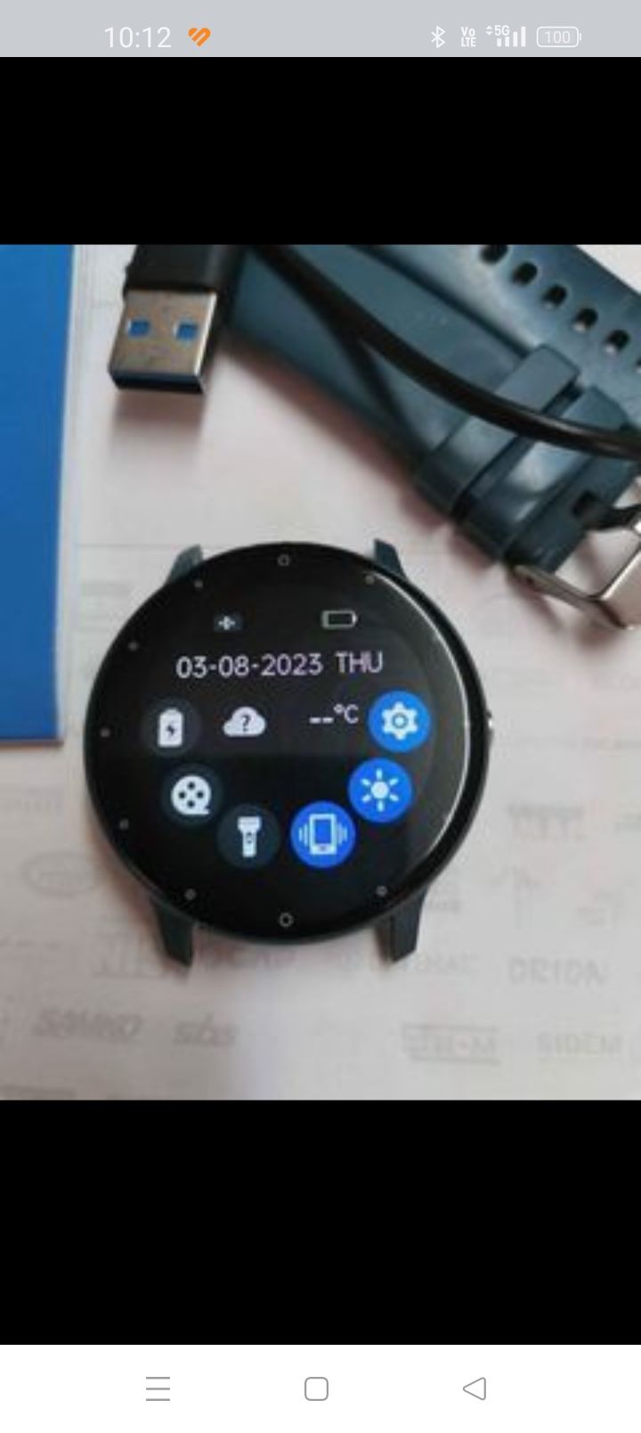 Smartwatch cu touch-screen