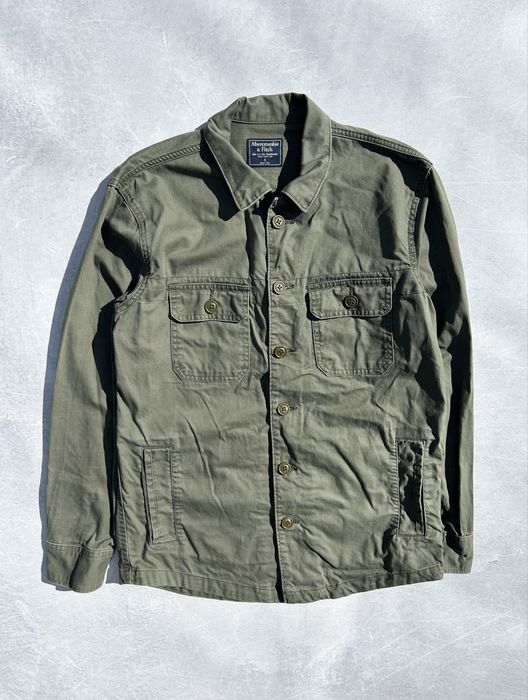 Jacheta tip camasa barbati Abercrombie & Fitch toamna marimea S / M