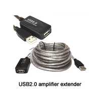 Ретрансляционный удлинительный кабель-адаптер 10м. USB2.0