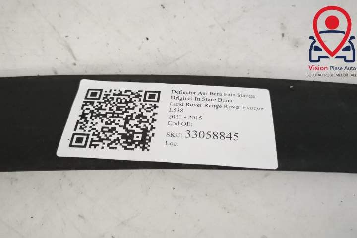 Въздушен Дефлектор За Предна Броня Ляв Оригинален В Добро Състояние Ле