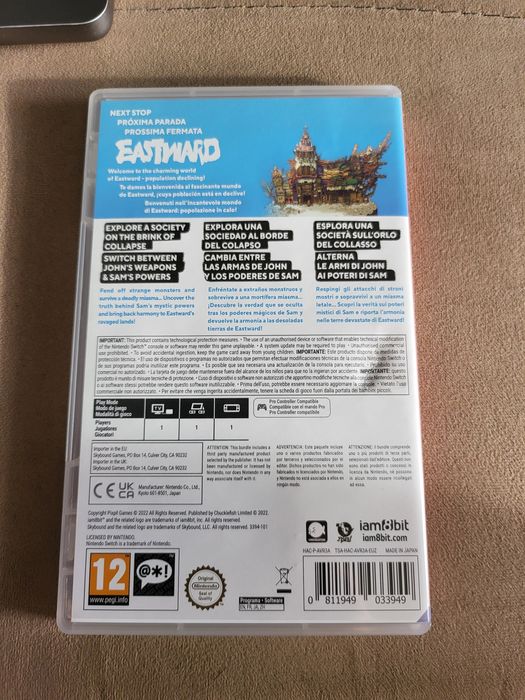 Eastward Nintendo Switch