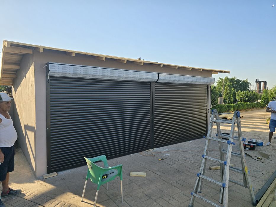 Usi GARAJ aluminiu tip rulou