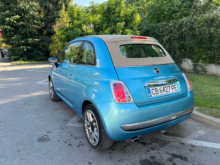 Fiat 500 КАБРИО  1.2 бензин ПЕРФЕКТЕН !!!
