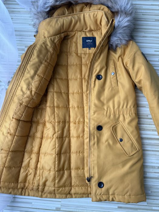 Geaca parka mustar Only